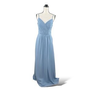 Bill Levkoff Light Blue Wedding Dress